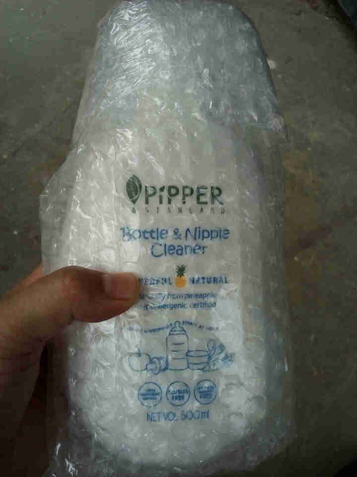 PIPPER 奶瓶奶嘴清洁剂 500ml 植物酵素 清洁剂奶瓶怎么样，好用吗，口碑，心得，评价，试用报告,第2张