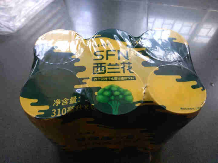 东方硒草 SFN西兰花植物饮料 种子水提物 萝卜硫苷 酸甜爽口 整箱装 310ml*6罐装怎么样，好用吗，口碑，心得，评价，试用报告,第3张