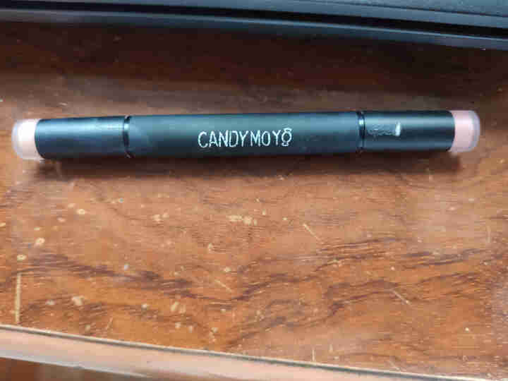 CandyMoyo膜玉眼影闪粉单色大地色流沙珠光哑光高光亮片南瓜色双头渐变懒人眼影棒 珠光人鱼粉+珠光粉橘色怎么样，好用吗，口碑，心得，评价，试用报告,第2张