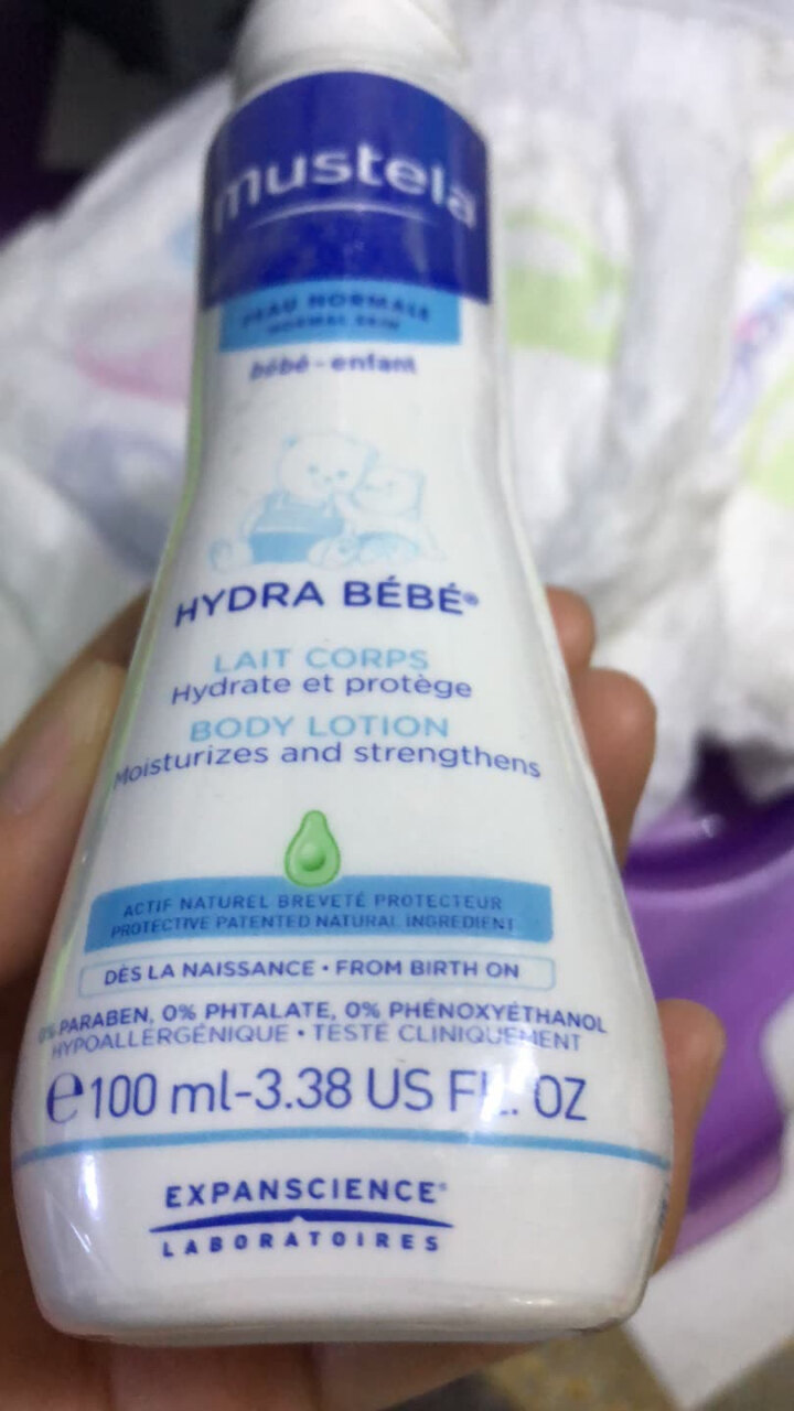 【法国原装进口】妙思乐（Mustela）保湿润肤乳 100ml（婴儿宝宝身体护肤乳）新老包装随机发货怎么样，好用吗，口碑，心得，评价，试用报告,第2张