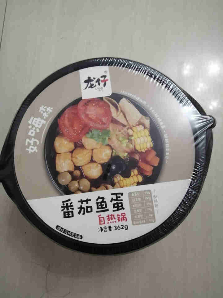 【龙仔】自热火锅 多口味可选 懒人即食方便自煮寿喜锅 网红速食自助夜宵小火锅 番茄鱼蛋怎么样，好用吗，口碑，心得，评价，试用报告,第2张