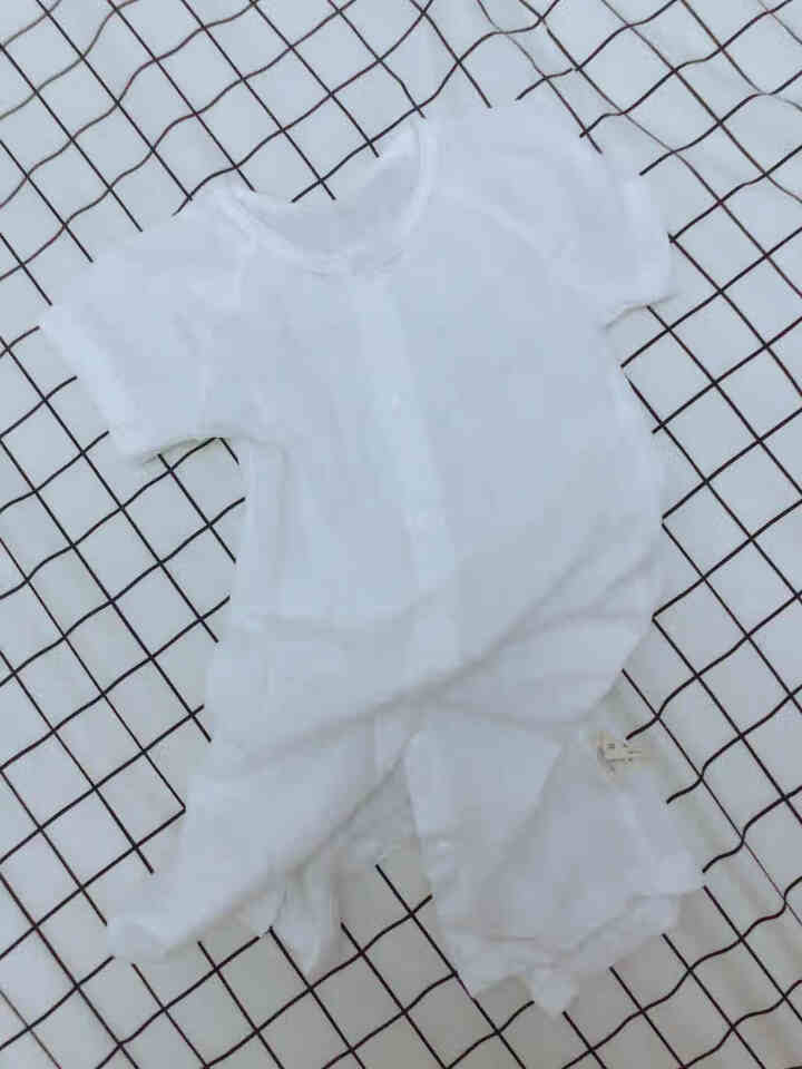 趣贝熊婴儿连体衣服夏薄纯棉宝宝空调服内衣新生儿衣服哈衣爬服儿童睡衣0,第2张