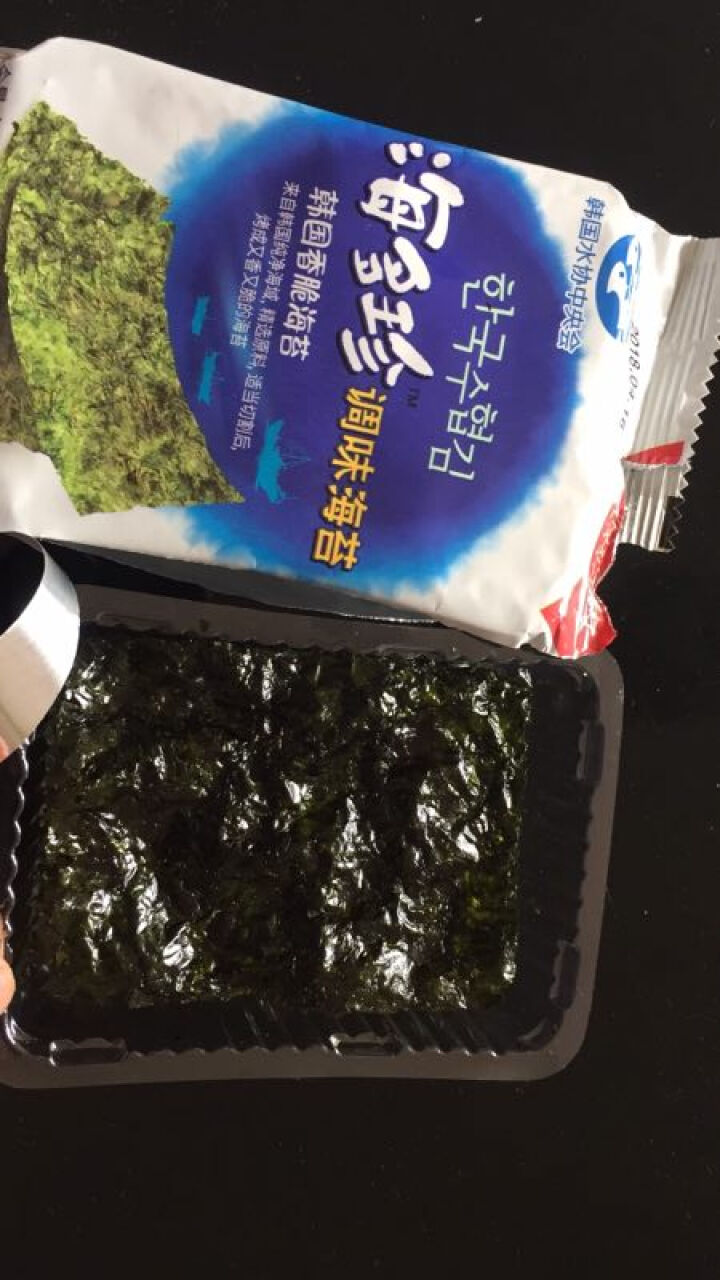 韩国进口 海多珍调味海苔4gx3 进口休闲零食海苔怎么样，好用吗，口碑，心得，评价，试用报告,第3张