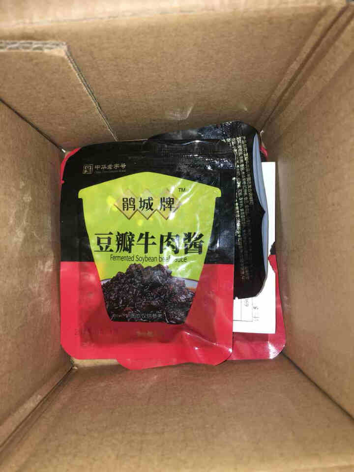 【包邮】鹃城牌牛肉酱酱香味下饭拌面豆瓣味15g*5袋小规格更卫生怎么样，好用吗，口碑，心得，评价，试用报告,第3张