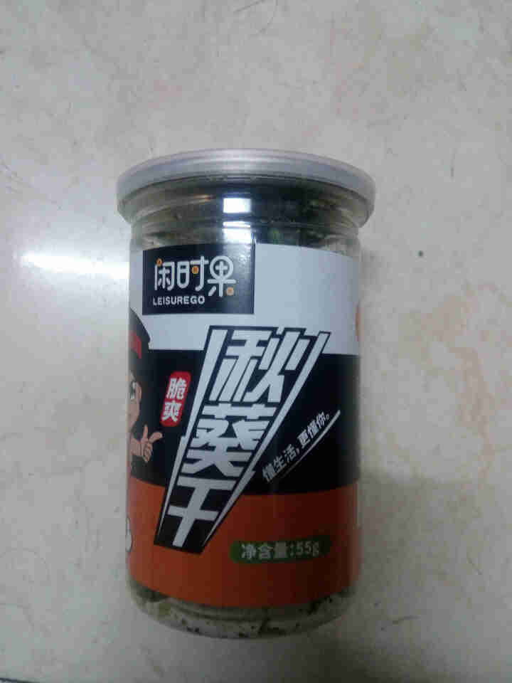 闲时果 脱水黄秋葵干55g 孕妇休闲零食小吃即食脱水蔬果干果蔬脆 脆爽秋葵干55g/罐怎么样，好用吗，口碑，心得，评价，试用报告,第2张