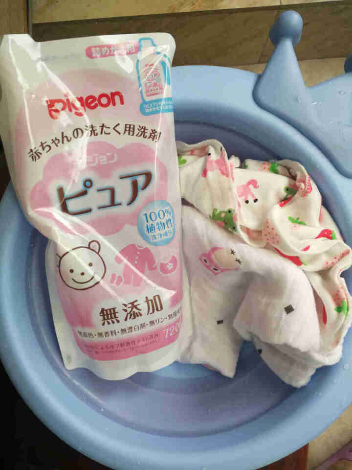 贝亲(Pigeon)婴儿温和洗衣液 低泡易漂720ml(补充装) 原装进口怎么样，好用吗，口碑，心得，评价，试用报告,第2张