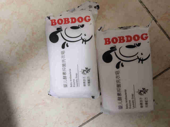 巴布豆(BOBDOG) 婴儿洗衣皂 儿童洗衣皂宝宝专用婴儿酵素洗衣液清香型抑菌去渍尿布洗衣专用肥皂 宝宝专用洗衣皂120*3怎么样，好用吗，口碑，心得，评价，试,第2张