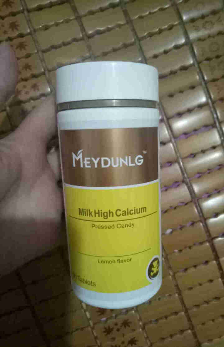 美敦力加（MEYDUNLG） 儿童钙片钙咀嚼片 乳钙 原装进口 多种口味可选 柠檬味2020年2月怎么样，好用吗，口碑，心得，评价，试用报告,第4张