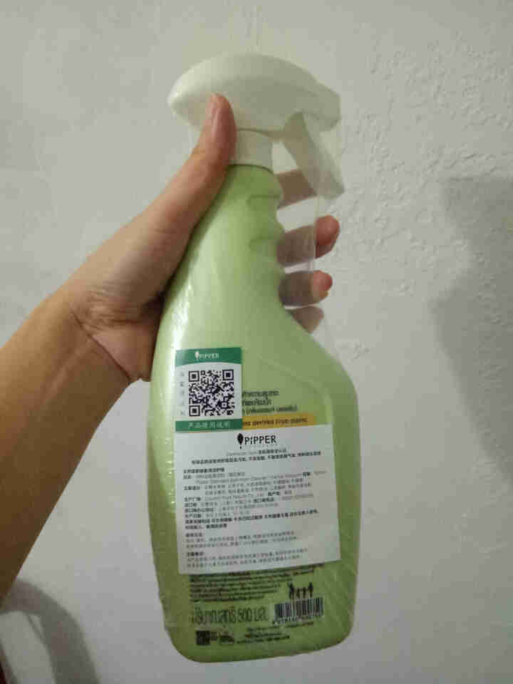 PIPPER 浴室清洁剂 有效的去除皂垢 浴室表面污垢 500ml 植物酵素怎么样，好用吗，口碑，心得，评价，试用报告,第3张