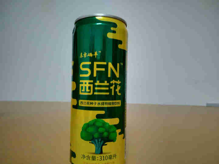 东方硒草 SFN西兰花植物饮料 种子水提物 萝卜硫苷 酸甜爽口 整箱装 310ml*6罐装怎么样，好用吗，口碑，心得，评价，试用报告,第3张