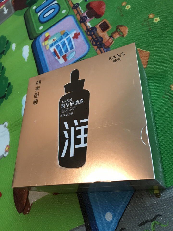 韩束 水润丝滑精华液面膜24.6ml*21（补水保湿 水润嫩滑 韩束黑面膜 护肤品）买15片赠6片怎么样，好用吗，口碑，心得，评价，试用报告,第4张