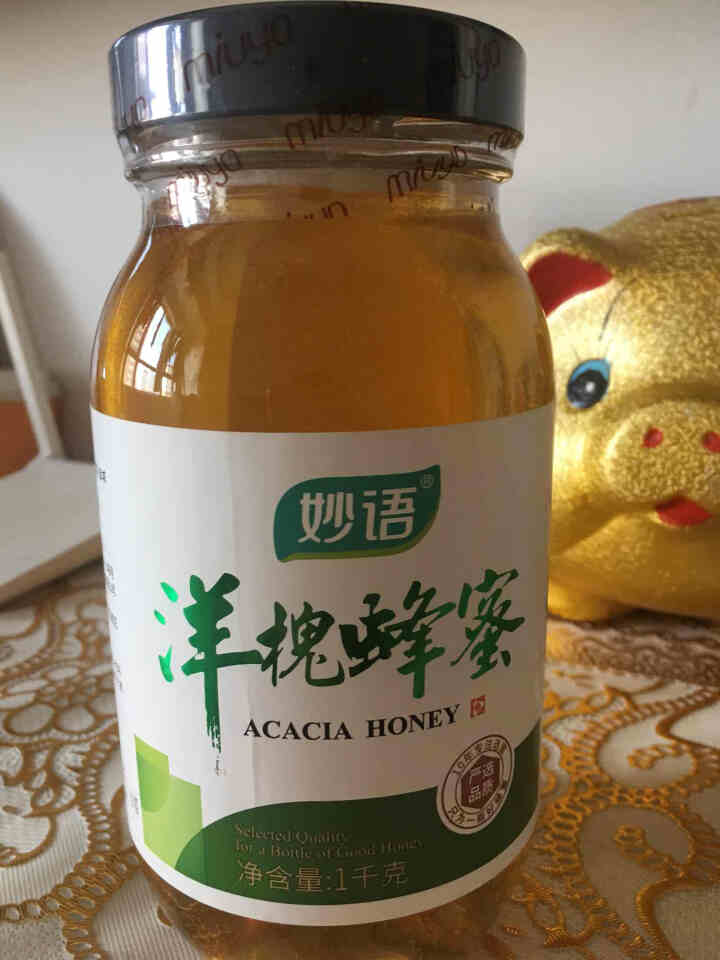 妙语纯正天然洋槐花蜜蜂蜜农家自产土蜂蜜峰蜜蜂巢蜜成熟蜜 妙语洋槐蜂蜜1kg怎么样，好用吗，口碑，心得，评价，试用报告,第2张