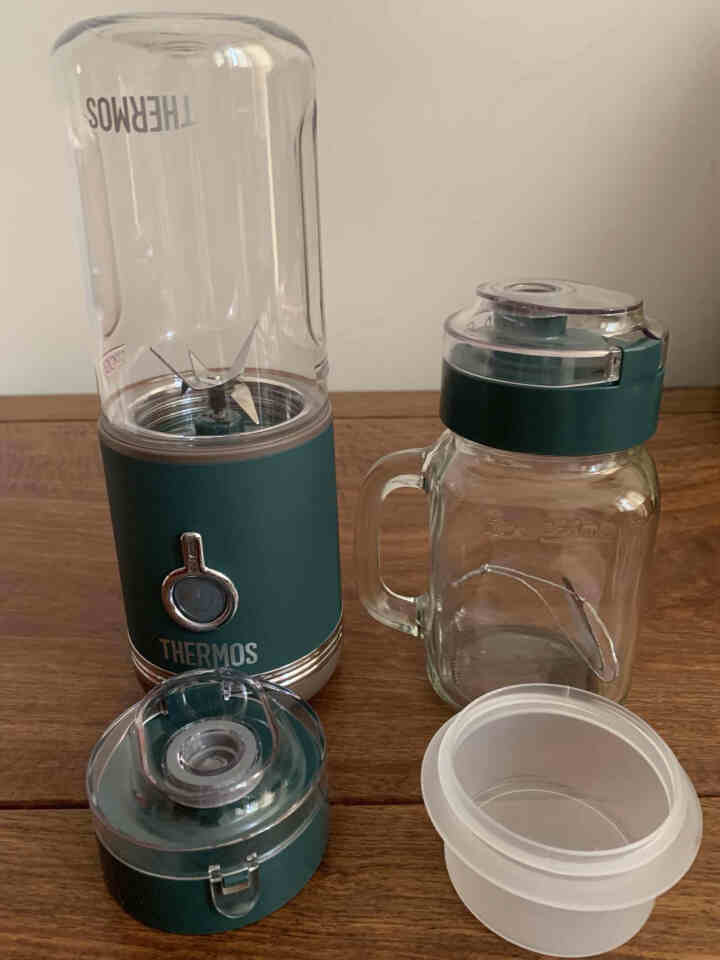 THERMOS/膳魔师果汁机家用迷你榨汁机小型便携式水果料理机榨汁旅行便携杯宿舍 EHA,第2张