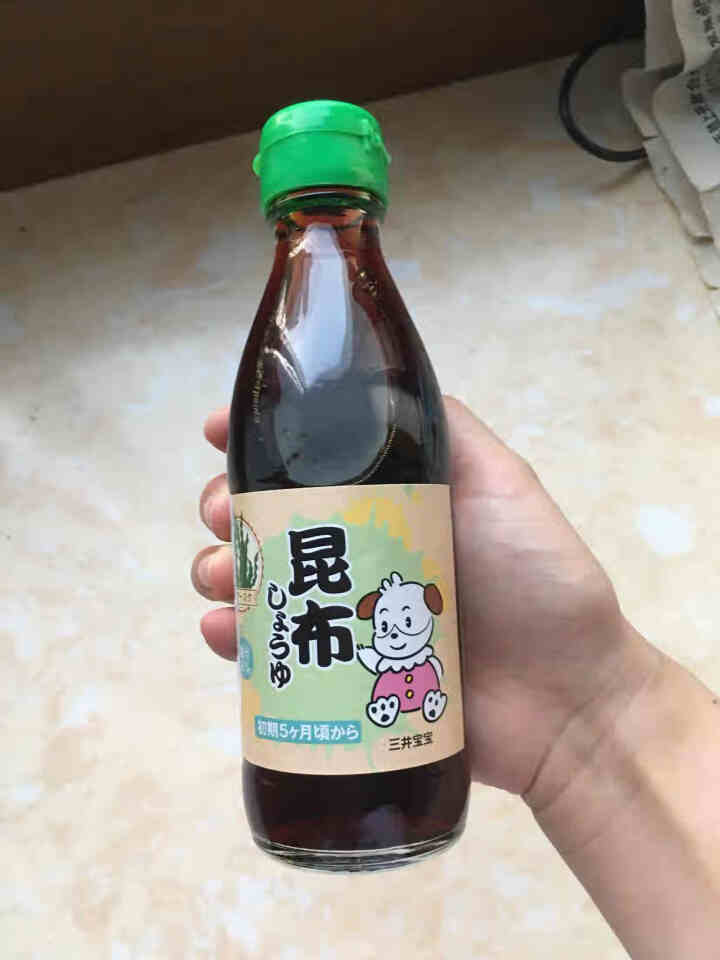 三井宝宝昆布酱油200ml/瓶  辅食调味汁拌饭料日本进口儿童酱油怎么样，好用吗，口碑，心得，评价，试用报告,第2张