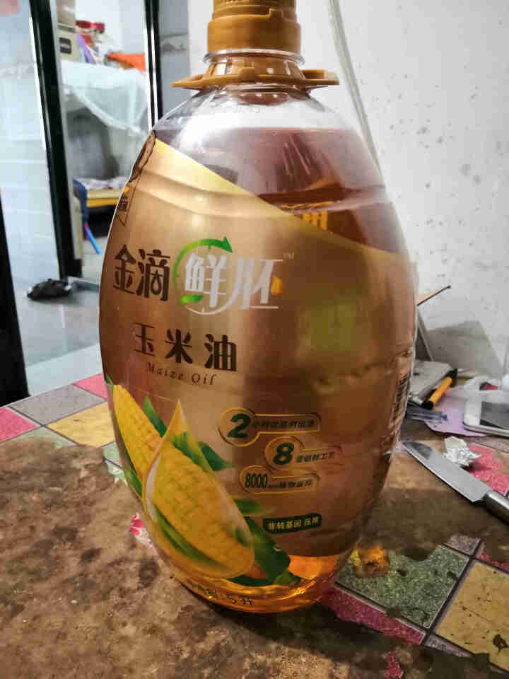 金龙鱼 食用油 非转基因 金滴鲜胚玉米油5L怎么样，好用吗，口碑，心得，评价，试用报告,第3张