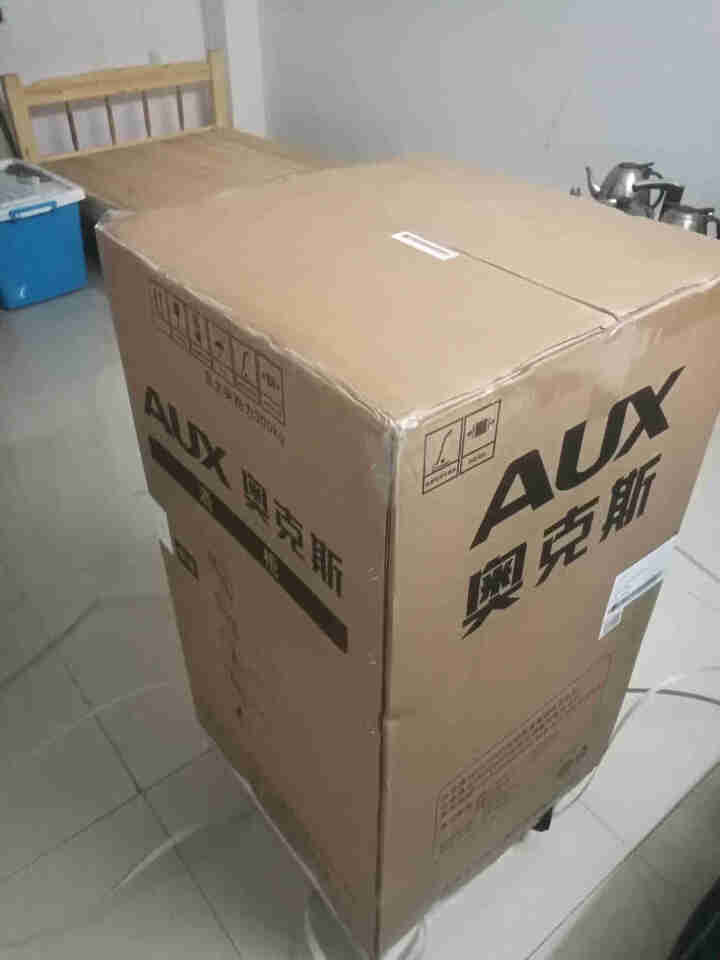 奥克斯（AUX）冰柜商用家用小型迷你单门冰箱酒柜冷柜冰吧 冷藏柜 恒温玻璃展示柜 茶叶保鲜柜 【店铺推荐】95L JC,第2张