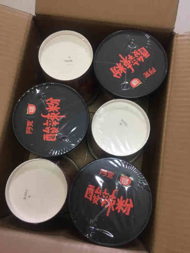 【整箱】 白家陈记 重庆酸辣粉丝100g*6杯怎么样，好用吗，口碑，心得，评价，试用报告,第2张