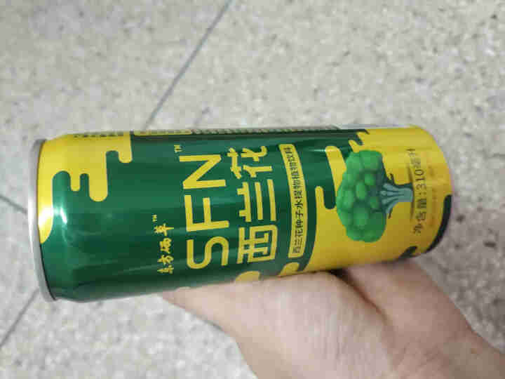 东方硒草 SFN西兰花植物饮料 种子水提物 萝卜硫苷 酸甜爽口 整箱装 310ml*6罐装怎么样，好用吗，口碑，心得，评价，试用报告,第3张