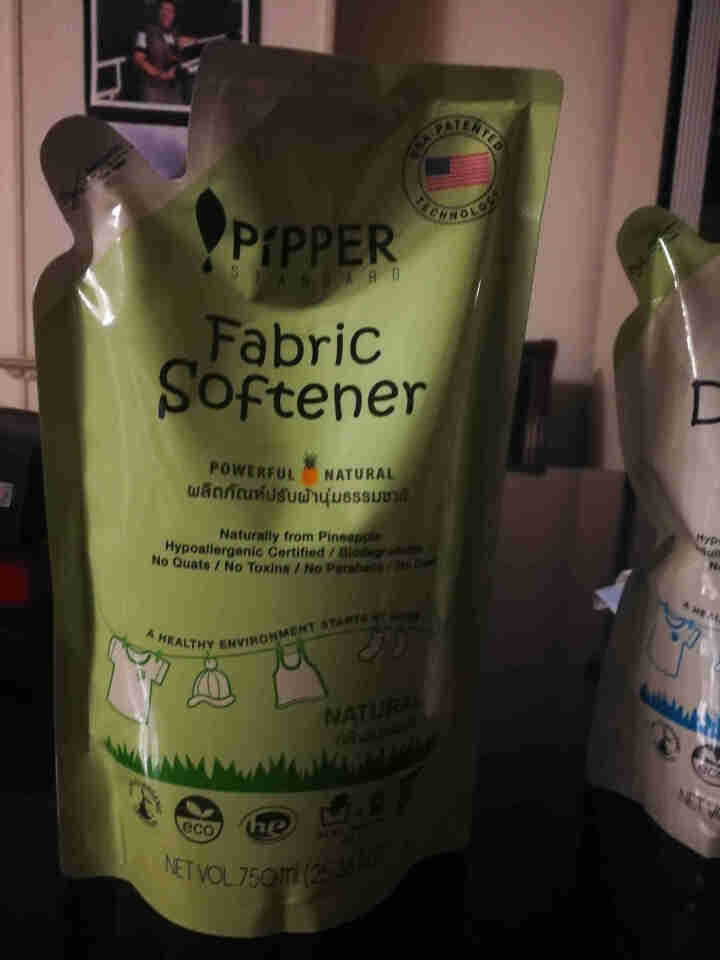 PIPPER 洗衣液补充装750ml+柔顺剂补充装750ml怎么样，好用吗，口碑，心得，评价，试用报告,第4张