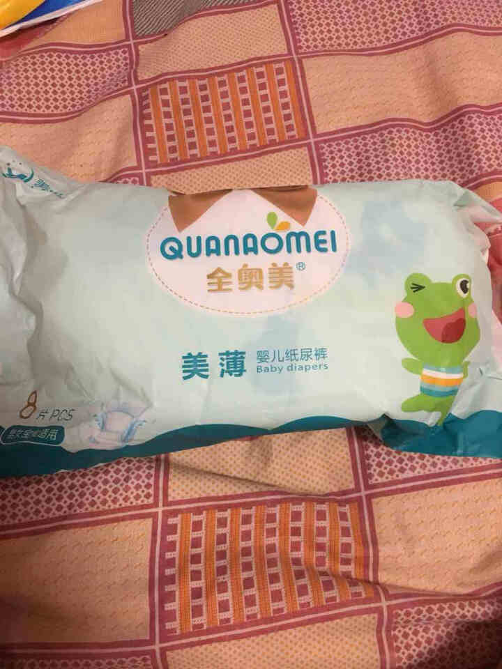 全奥美（Quanaomei）美薄系列婴儿纸尿裤尿不湿尿裤NB/S/M/L/XL L码体验装/8片怎么样，好用吗，口碑，心得，评价，试用报告,第2张