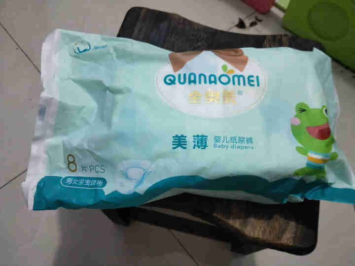 全奥美（Quanaomei）美薄系列婴儿纸尿裤尿不湿尿裤M码52片 M码体验装/8片怎么样，好用吗，口碑，心得，评价，试用报告,第4张