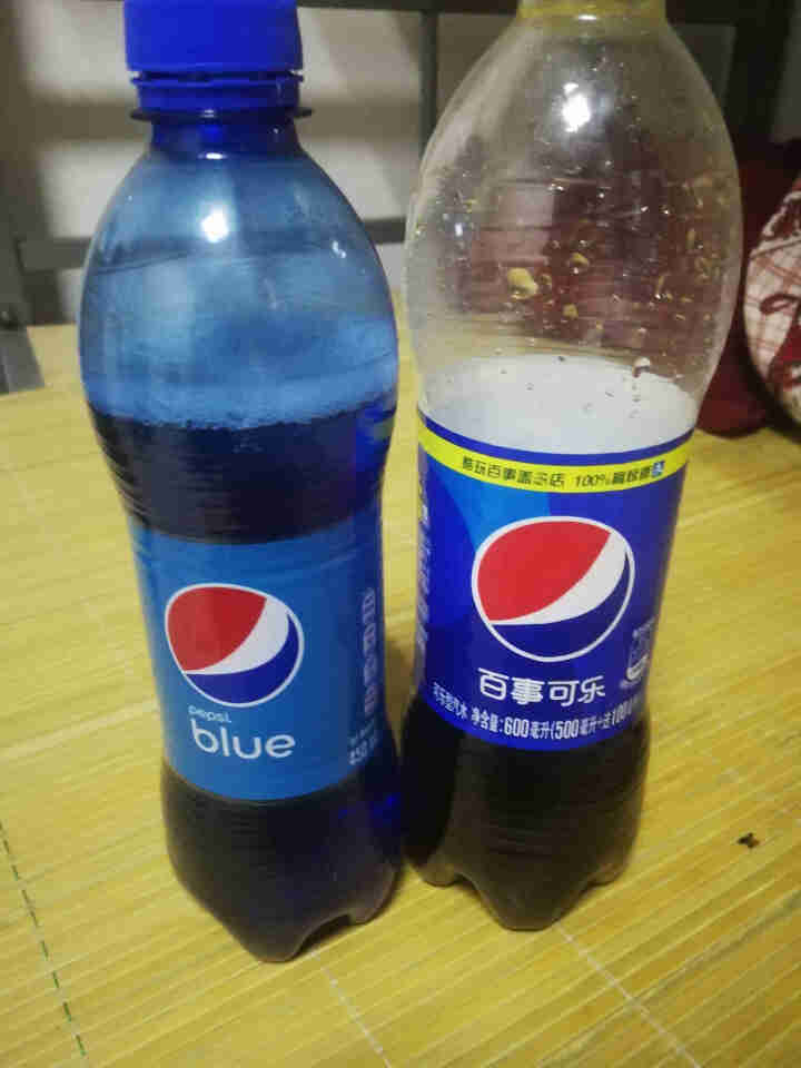 巴厘岛网红百事蓝色可乐blue梅子味进口碳酸饮料瓶装 休闲饮料 450ml*1怎么样，好用吗，口碑，心得，评价，试用报告,第4张