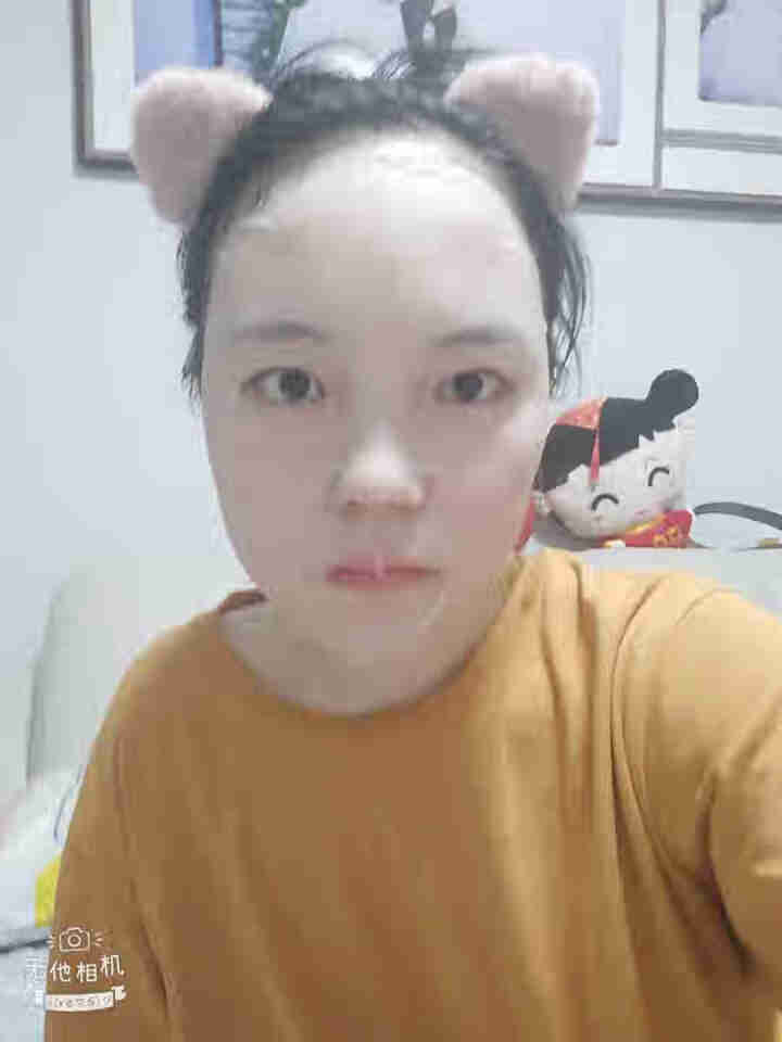 伊凡娜（YVONNA）玻尿酸蚕丝面膜男女 深层补水睡眠面膜免洗 密集保湿渗透养护紧肤除皱提亮肤色美白 1片 30ml/片面膜怎么样，好用吗，口碑，心得，评价，试,第4张