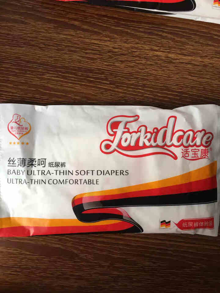 适宝康·Forkidcare 丝薄柔呵纸尿裤试用装M码*3片 适合6,第3张