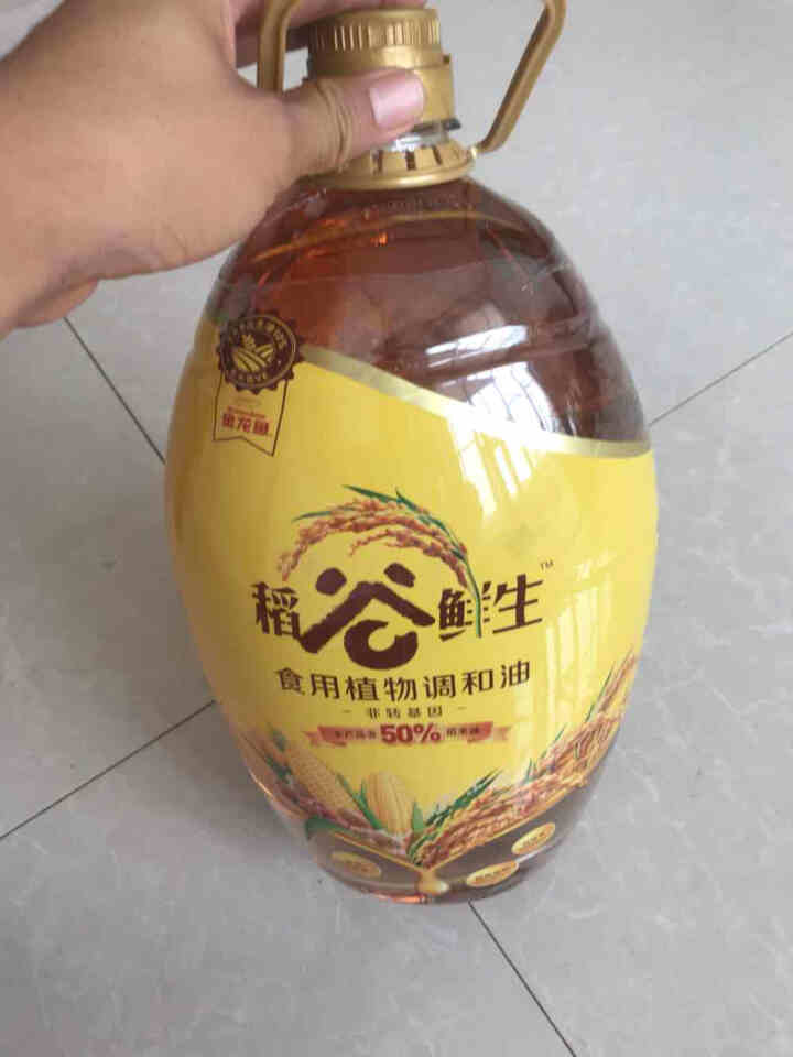 金龙鱼 食用油 稻谷鲜生食用植物调和油5L怎么样，好用吗，口碑，心得，评价，试用报告,第4张