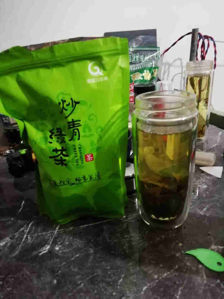 湖北宜昌绿茶2019新茶高山云雾绿茶叶包250克可礼盒袋装茶 手工茶春茶日照充足清溪沟旗舰店原叶炒青 草绿色怎么样，好用吗，口碑，心得，评价，试用报告,第4张