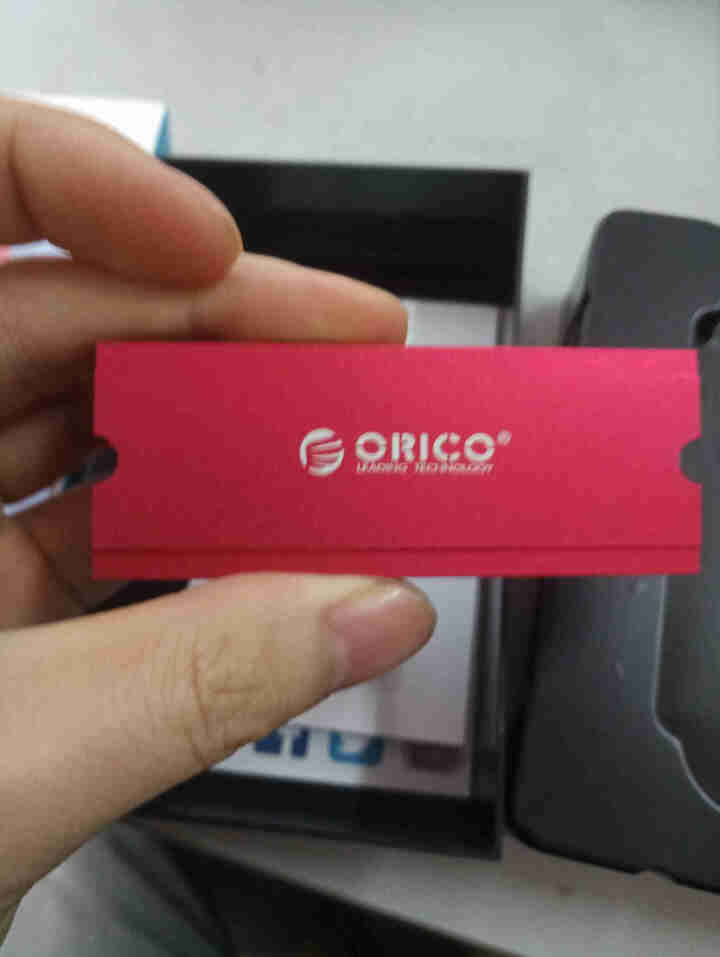 奥睿科（ORICO）固态硬盘散热片全铝合金材质SSD M.2 NGFF/NVME 通用型 红色怎么样，好用吗，口碑，心得，评价，试用报告,第4张