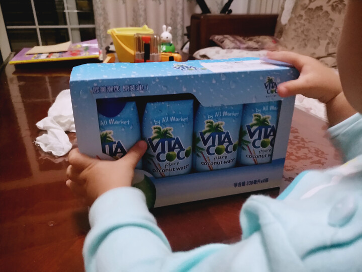 唯他可可（Vita Coco）天然椰子水进口NFC果汁饮料330ml*4瓶怎么样，好用吗，口碑，心得，评价，试用报告,第4张