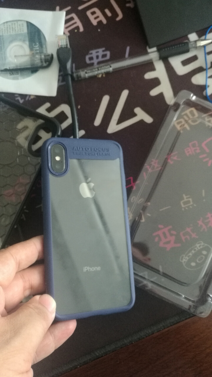 洛克（ROCK）苹果x手机壳 iPhoneX手机保护壳硅胶全包软硬壳手机套防摔透明 红色怎么样，好用吗，口碑，心得，评价，试用报告,第3张