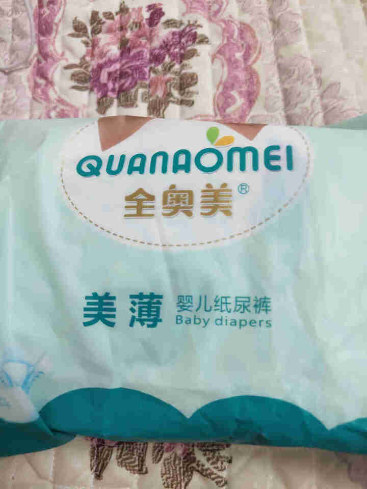 全奥美（Quanaomei）美薄系列婴儿纸尿裤尿不湿尿裤M码52片 XL码体验装/8片怎么样，好用吗，口碑，心得，评价，试用报告,第3张