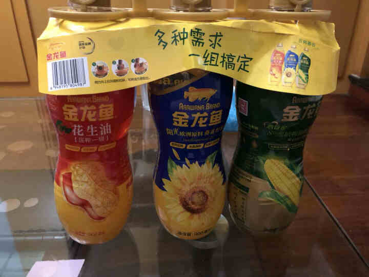 金龙鱼健康美味三联装 900ML*3(阳光葵花籽油、特香花生油、植物甾醇玉米油）怎么样，好用吗，口碑，心得，评价，试用报告,第2张