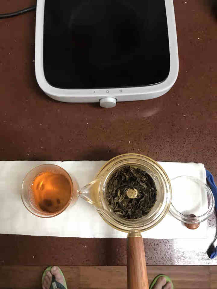 斗记 普洱茶【2015年布朗山】生茶饼茶357g 云南茶叶春茶棉纸礼盒包装 试饮装（7克/份）不单卖怎么样，好用吗，口碑，心得，评价，试用报告,第4张