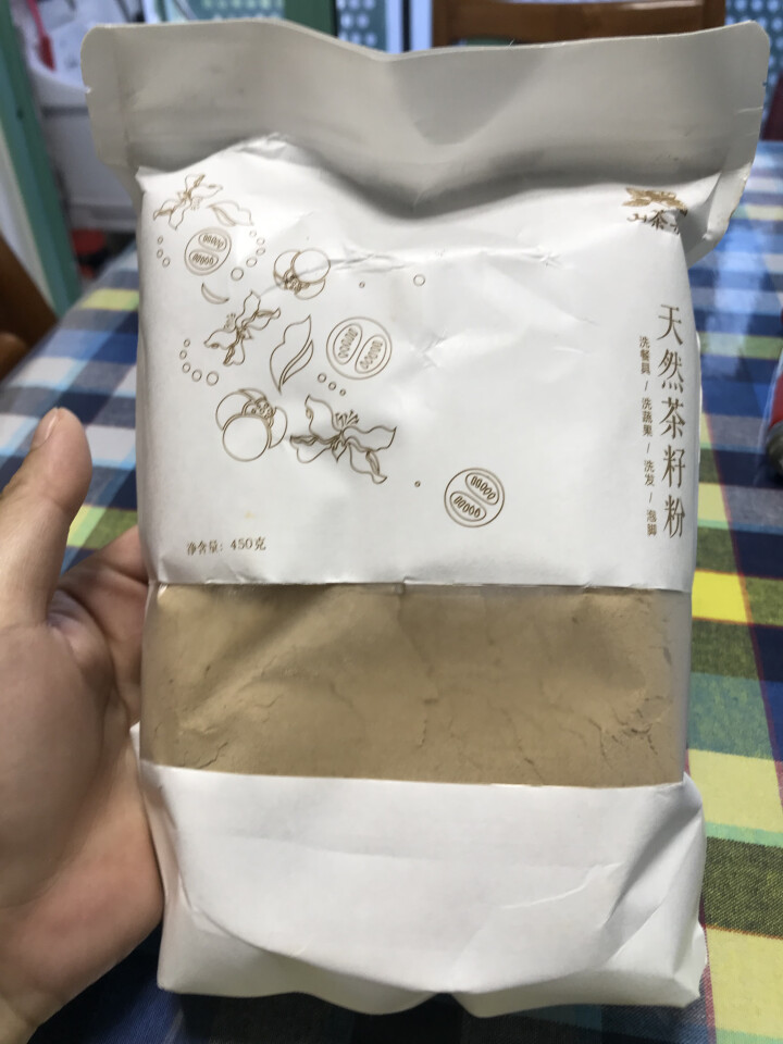 山茶果天然茶籽粉 洗发粉 450g/袋怎么样，好用吗，口碑，心得，评价，试用报告,第4张