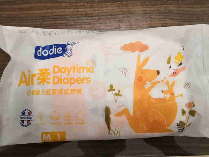 Dodie Air柔纸尿裤M5片（日3片+夜2片）怎么样，好用吗，口碑，心得，评价，试用报告,第2张