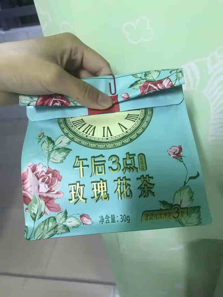 花养花 玫瑰花茶特级玫瑰花茶大朵花冠茶花草茶平阴烘干无硫纸袋装30g 30g怎么样，好用吗，口碑，心得，评价，试用报告,第3张