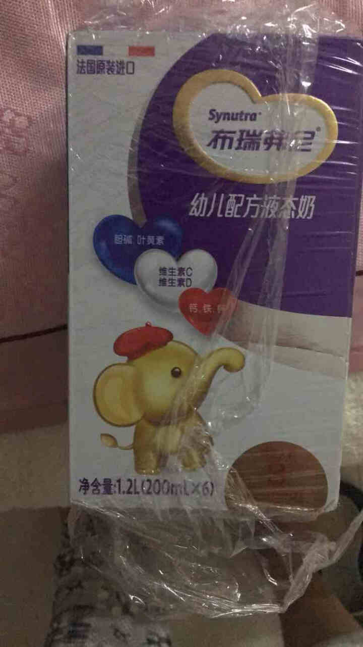 法国原装进口圣元布瑞弗尼3段幼儿配方液奶200mL*6怎么样，好用吗，口碑，心得，评价，试用报告,第2张