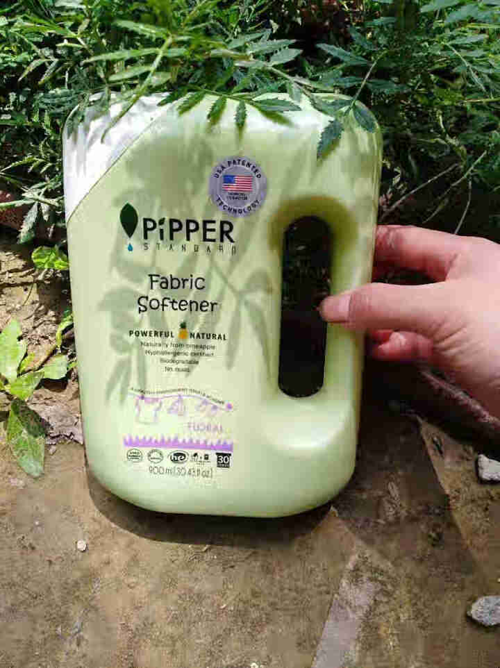 PIPPER 柔顺剂 900ml 衣物柔顺剂 植物酵素 花香型怎么样，好用吗，口碑，心得，评价，试用报告,第3张