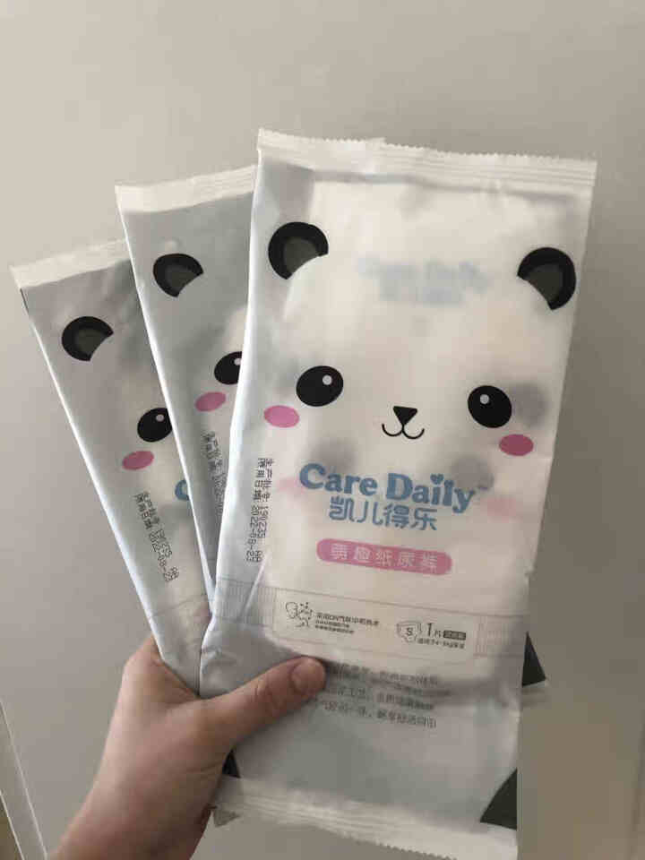 凯儿得乐（care daily）萌趣纸尿裤体验装3片+萌趣小湿巾1包+萌趣柔纸巾1包 萌趣纸尿裤S码3片怎么样，好用吗，口碑，心得，评价，试用报告,第3张