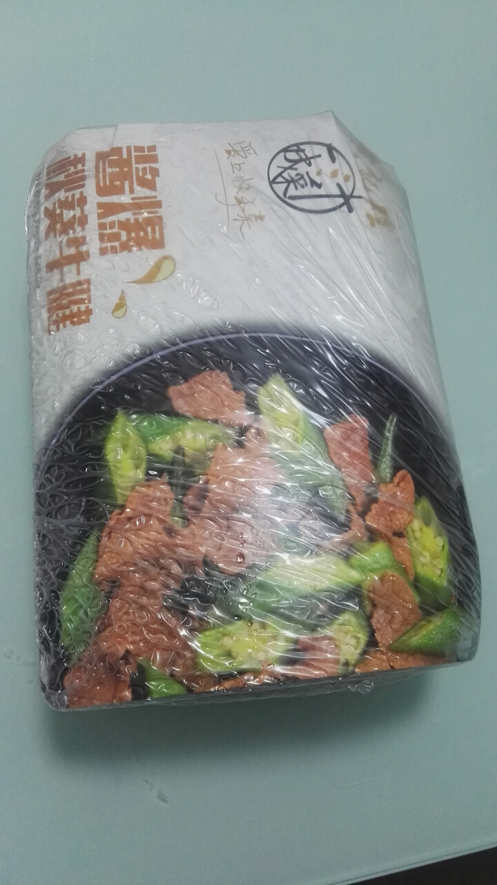 黄記煌 酱爆秋葵牛腱 315g 一汁成菜方便菜怎么样，好用吗，口碑，心得，评价，试用报告,第2张