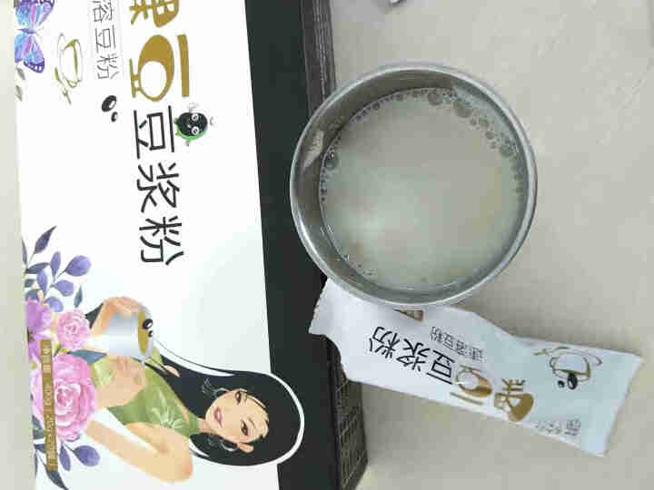 颜悠悠 黑豆豆浆粉 非转基因豆奶 小袋装 20g*20袋 速溶无渣 早餐伴侣下午茶饮品怎么样，好用吗，口碑，心得，评价，试用报告,第4张