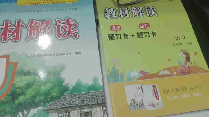 【任选】小学五年级上下册语文数学英语书教材解读全解人教PEP北师外研版教辅书 五上语文(人教版)怎么样，好用吗，口碑，心得，评价，试用报告,第3张