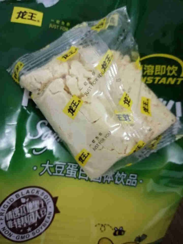 龙王 有机豆浆粉 无添加蔗糖麦芽糖浆 纯豆冲饮谷物粉营养早餐 300克（25g×12条）怎么样，好用吗，口碑，心得，评价，试用报告,第3张