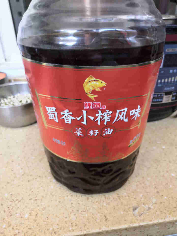 鲤鱼牌 非转基因 物理压榨 蜀香小榨风味菜籽油5L怎么样，好用吗，口碑，心得，评价，试用报告,第2张