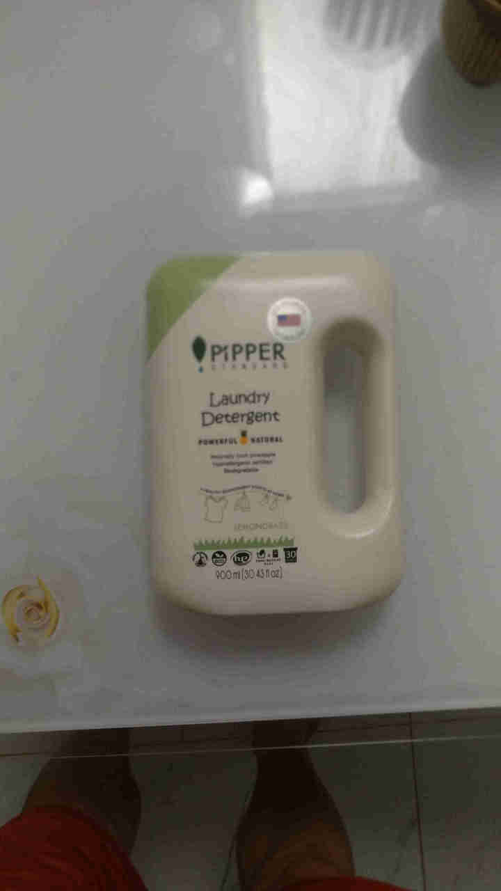 PIPPER 洗衣液 900ml 婴儿洗衣液 母婴幼儿 全家适用 植物酵素 尤加利香型怎么样，好用吗，口碑，心得，评价，试用报告,第2张