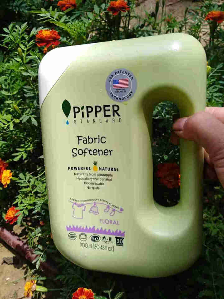 PIPPER 柔顺剂 900ml 衣物柔顺剂 植物酵素 花香型怎么样，好用吗，口碑，心得，评价，试用报告,第4张