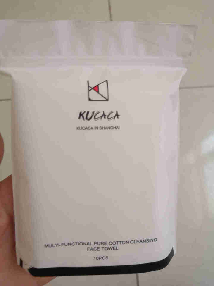 KUCACA1/2省水湿敷拍爽肤水专用脸部化妆棉面部清洁卸妆棉60片 一盒装60片（送10抽洁面巾体验装）怎么样，好用吗，口碑，心得，评价，试用报告,第4张